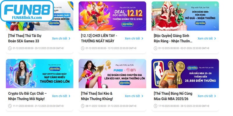 Mẹo nhận khuyến mãi FUN88 dễ dàng ít người biết 